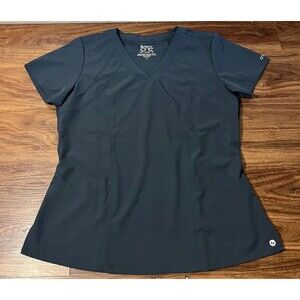 Barco One Scrub Top V-Neck 2 Pocket Short Sleeve